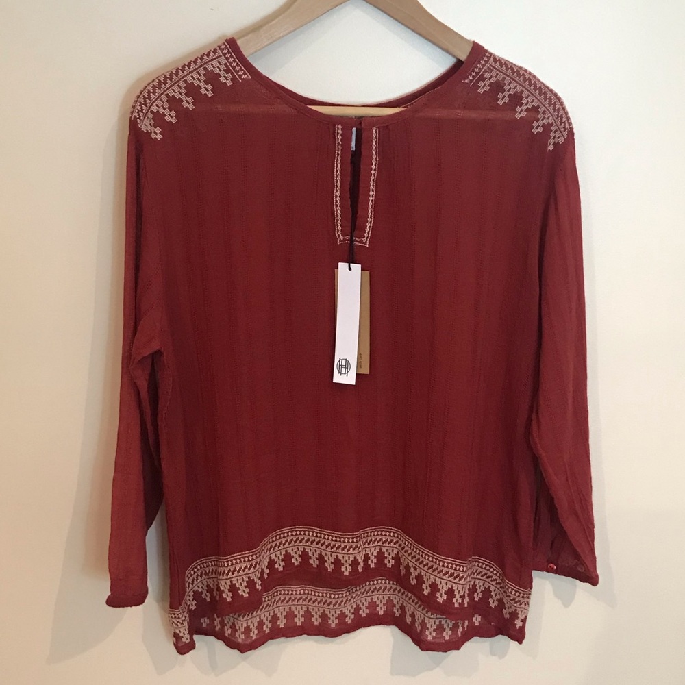 House of Harlow 1960 Brick Tunic NWT
